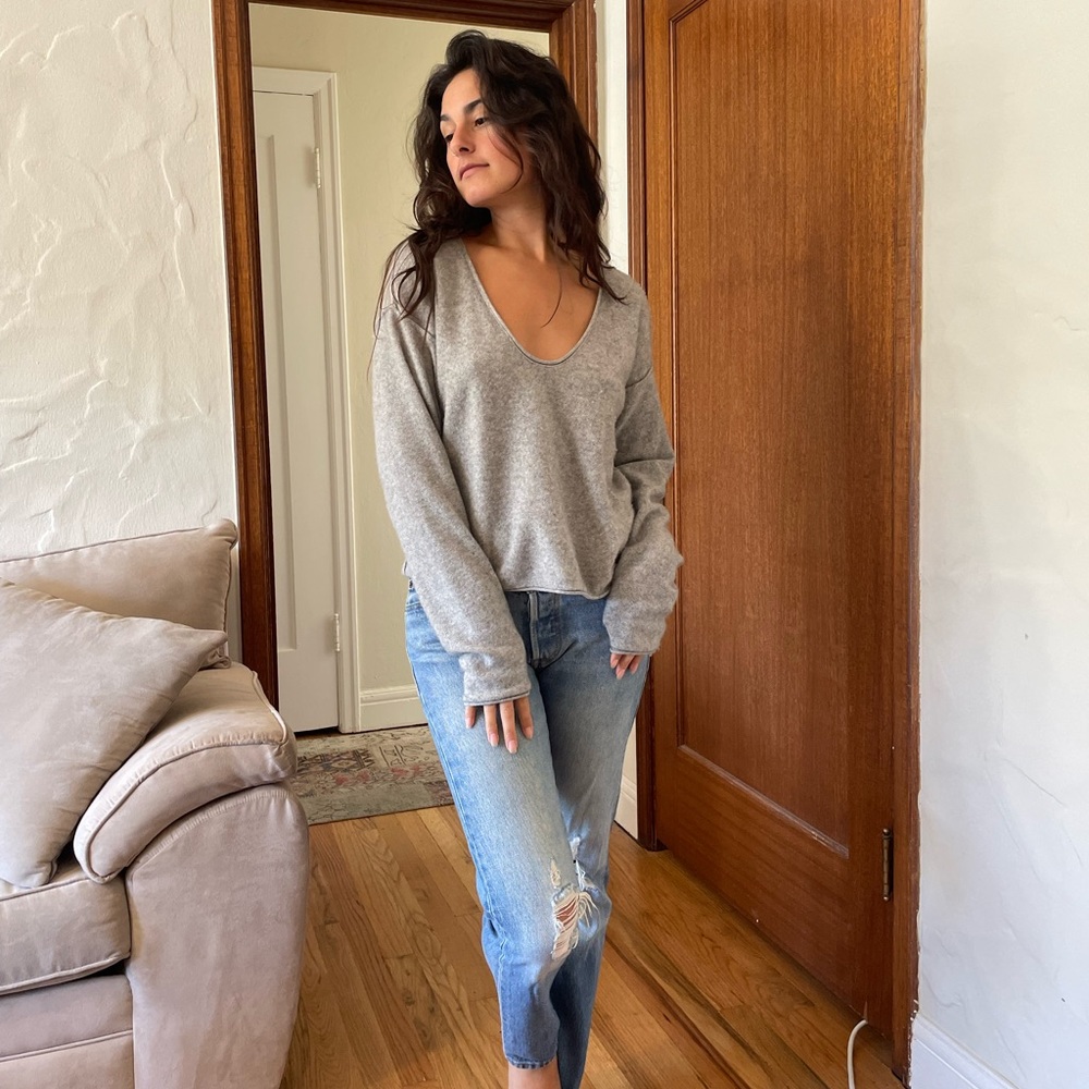 Free people cashmere sweater